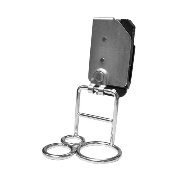 Portaherramientas de cintura, funda para herramientas, metal, resistente, liberación rápida para cinturón, clip para hachas, martillos, hachuelas y Estilo B