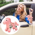 thumbnail image 4 of Chinese New Year Horse Plush, Year Of The Horse 2026 Decorations, Fire Horse Chinese Zodiac Charm, Lotus-Print Key Bag Ornament For Good Fortune, 4 of 8