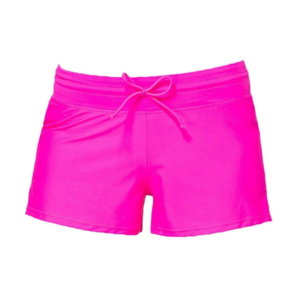 Traje de Bano Tejido Deportes de Playa de Verano Vacaciones Fiestas 2XL Baoblaze Pantalones cortos de bano para mujeres Walmart en linea
