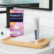 Monistat 7 Day Womens Yeast Infection Treatment, 7 Disposable Miconazole Cream Applicator