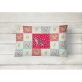 thumbnail image 2 of Carolines Treasures CK5640PW1216 Lykoi 2 Cat Love Canvas Fabric Decorative Pillow, Red, 12H x16W, multicolor, 2 of 3