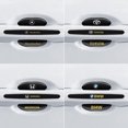 thumbnail image 4 of Adhesivo protector reflectante para manija de puerta de automóvil, nueva tira anticolisión prismática, resistente a rayones, anticolisión y resistente al desgaste, 4 of 5