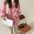 thumbnail image 4 of Nueva sudadera coreana de gran tamaño con estampado de otoño e invierno 2024, nuevo estilo, chaqueta informal holgada y gruesa de terciopelo, tendencia ins y2k, 4 of 4