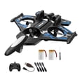 thumbnail image 4 of Avión de control remoto RC Avión para niños Regalos para niños Detección Anticaída Acrobacia Azul 2RC, 4 of 7