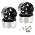 thumbnail image 1 of Llantas de rueda Beadlock de aleación de aluminio 4PCS para 1/24 Axial SCX24, 1 of 8