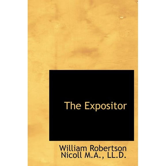 The Expositor (Hardcover)