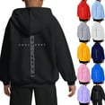 thumbnail image 2 of YUEHUA Christian Hoodies for Kids Boys Religious Jesus Hoodie Faith Cross Sweatshirts Vintage Bible Verse Graphic Pullovers for Girls, 2 of 8