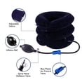 thumbnail image 5 of **Inflatable Neck Traction Device - Portable Cervical Support with Air Pump for Pain Relief, Posture Corrector & Relaxation, Home Office Travel Use, Adjustable Flannel Fleece Design**, 5 of 8