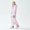 Pink, variant on Kids 2 Piece Snowsuit Set, Hooded Tie Dye Ski Jacket and Snow Pants, Insulated Outdoor Winter Outfit for Girls Boys Snow Play, Multi Colors