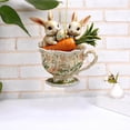 thumbnail image 4 of AURIGATE Easter Teacup Bunny Hanging Ornaments, Cute Rabbit in Teacup Decorative Accents, Spring Easter Tree Decorations for Home, Party, Window & Easter Gifts, 4 of 6