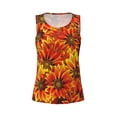 thumbnail image 4 of Lsque Sunflower4 Printed Workout Tank Tops for Women, Athletic Sports Tank Tops, Compression Sleeveless Dry Fit Shirts,Sleeveless Yoga Shirt-Medium, 4 of 9