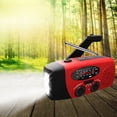 thumbnail image 1 of Radio portátil solar de mano con alarma meteorológica AM/FM/NOAA, radio para prevención de desastres y emergencias al aire libre, 1 of 1