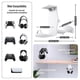 thumbnail image 4 of Wall Mounted Stand Bracket for ///Switch Controller Headset Table Bottom Storage Bracket White, gaming accessory., 4 of 5