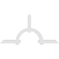 thumbnail image 4 of 72"W x 36"H x 2"D x 4"F, 12/12 Pitch, Ericson Architectural Grade PVC Gable Bracket, 4 of 8