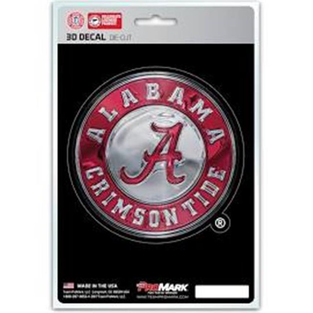 Alabama Crimson Tide Decal 5x8 Die Cut 3D Logo Design