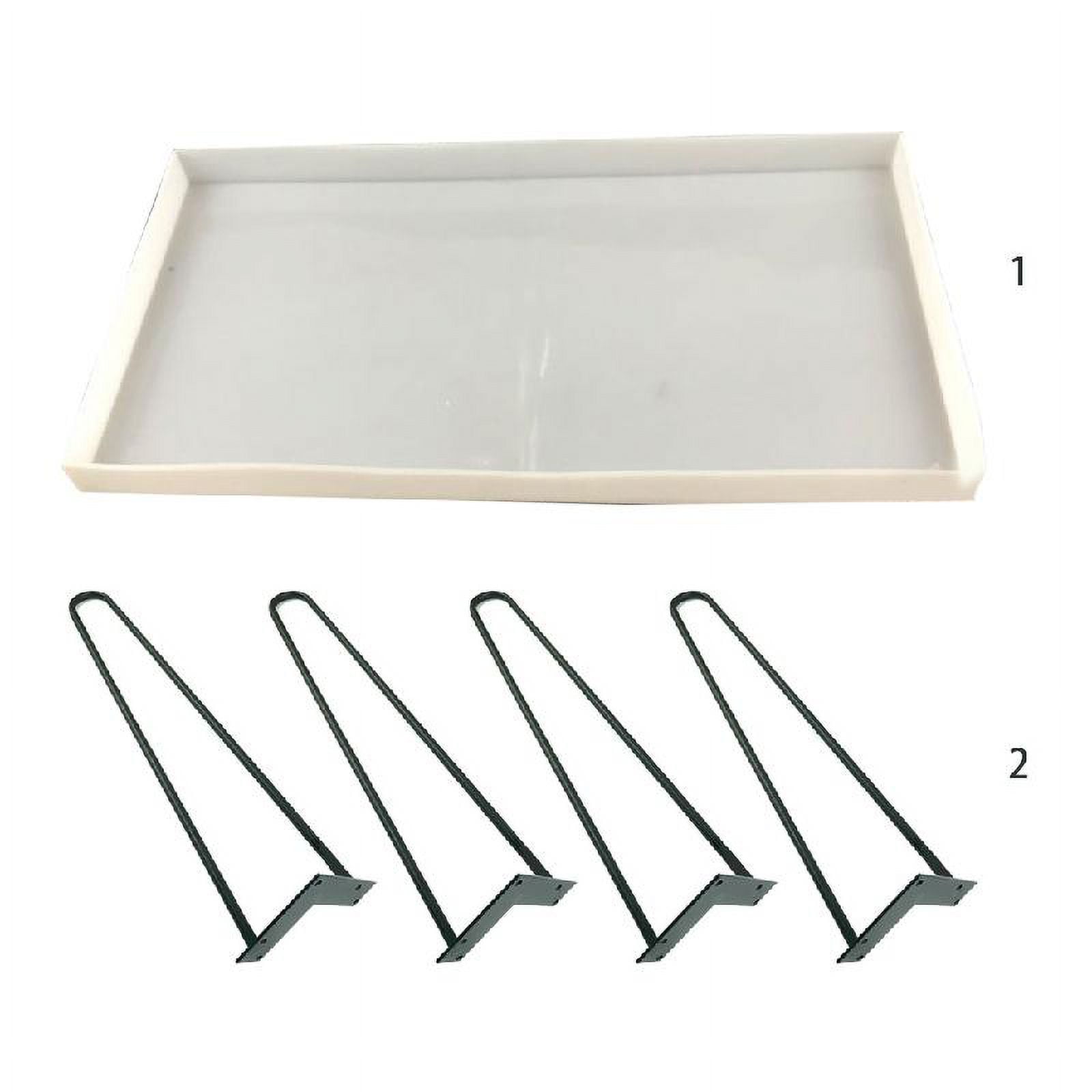 River Table Silicone Mold with Table Legs Resin Epoxy Craft Polymer Clay Craft DIY Ornament Jewelry Making Tools