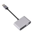 thumbnail image 3 of Convertidor De Adaptador Usb 3.0 A Vga + Hdmi Hd 1080P Adaptador De Computadora Para Windows 7/8/8.1/10 Noticed EL007176-00, 3 of 6