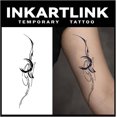 thumbnail image 1 of shiyou-Tattoo Tech, 2 Sheets Medium Semi Permanent Tattoo, Adult Art Design Temporary Tattoos, Lasts 1-2 Weeks, Waterproof, Realistic Look (Streamlined Butterfly Design), 1 of 4