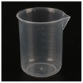 thumbnail image 4 of 2 Pcs 50 Ml Laboratory Plastic Water Liquid Measuring Cup Transparent, 4 of 5
