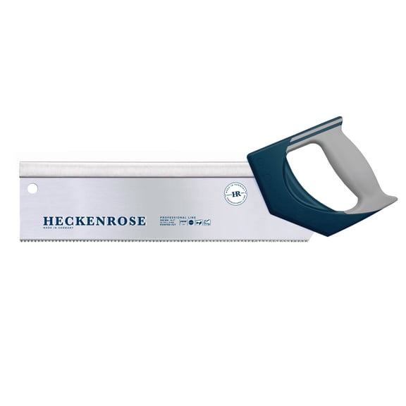 HECKENROSE, Back Saw Made in Germany 350 mm Robust Steel Back Ergonomic Handle