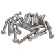 thumbnail image 2 of 30 tornillos de cabeza Allen M10 de 10 mm JAAS pernos hexagonales avellanados Acero inoxidable A2 M10x80, 2 of 5
