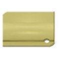 thumbnail image 2 of Deltana Bdh35 3-1/2" Solid Brass Baseboard Door Bumper Door Stop - Brass, 2 of 2