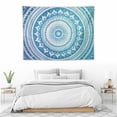 thumbnail image 3 of GOSMITH  Turquoise Wall Decor Mandala Tapestry Blue Teal Wall Hanging Tapestries for Bedroom Yoga Beach (Turquoise), 3 of 7