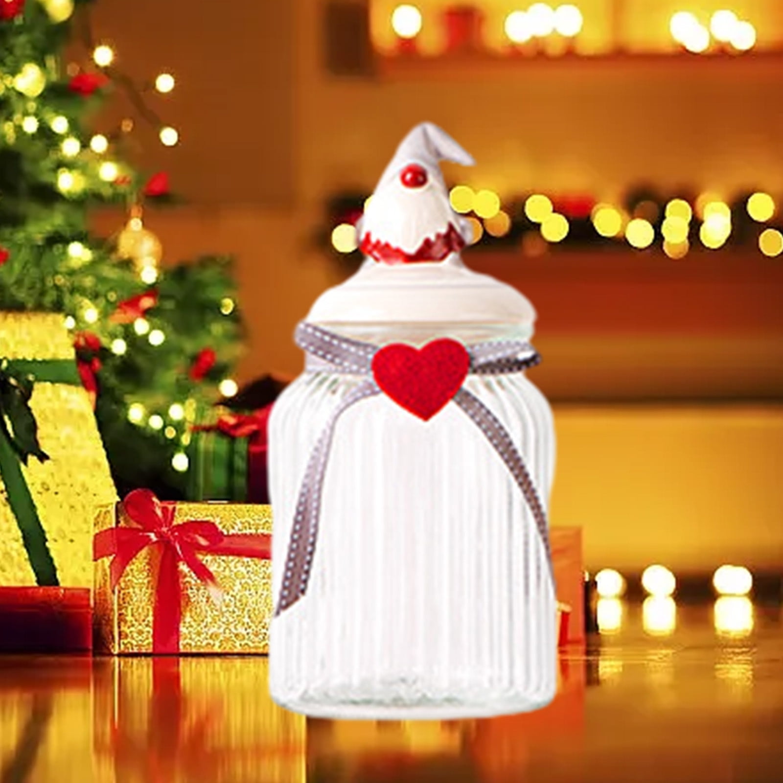 Christmas Gnome Glass Jar, Christmas Gifts, Holiday Gift, Christmas Fr –  She Shed Craft Store