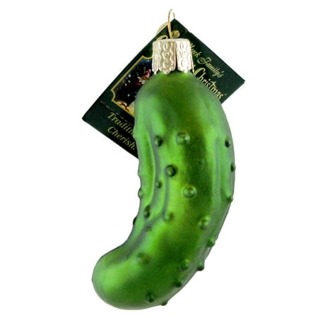 Old World Christmas Pickle Glass Owc Ornament Vegetable Fruit