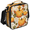 Beige, variant on Jiaoprinted Insulated Lunch Bag for Women, Butterfly Flower Spring Reusable Cooler Lunch Tote, Wildfloral Leaves Leakproof Thermal Lunchbox for Work Travel