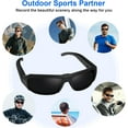 thumbnail image 3 of Outdoor Sports Camera Glasses 1080P HD - DVR Video Recorder Sunglasses, 800mAh Battery, Lightweight for Cycling, Motorcycle, Fishing & Hiking, 3 of 9
