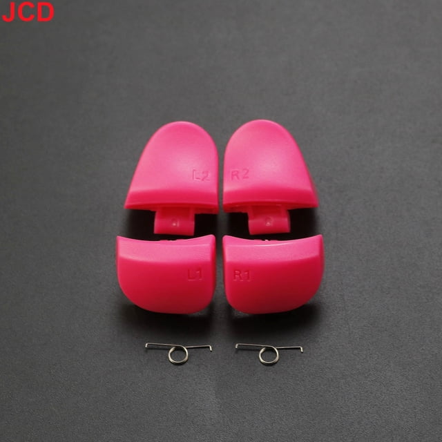 1Ensemble For PS5 V3.0 BDM-030 Manette L1 R1 L2 R2 Boutons d'Épaule de Gâchette et Ensemble de Ressorts Accessoires de Remplacement Rose