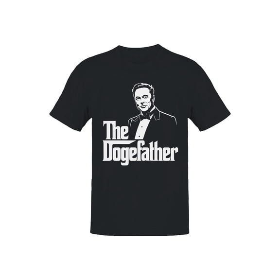 Vintage Dogefather Graphic Men's T-shirt