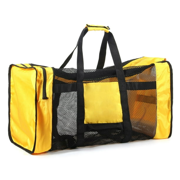 100L Mesh Duffle Gear Bag for Diving Snorkeling Swimming Beach and