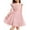 Pink, variant on Arshiner Holiday Dresses for Girls Toddler Tutu Velvet Tulle Birthday Party Fairy Dress