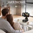 thumbnail image 5 of Phone Stand with Bluetooth Speaker, 5 in 1 Wireless Charger & Digital Alarm Clock, Foldable Cell Phone Holder with HD Stereo Sound for iPhone Android, 5 of 10