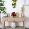 thumbnail image 6 of Nearly Natural Green and Burgundy Hydrangea Arrangement, 6 of 6
