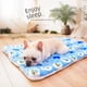 thumbnail image 4 of Manta para mascotas con cojín para perros, manta de franela universal para las cuatro estaciones, para perros pequeños, medianos y grandes, manta de vellón coral, 4 of 5