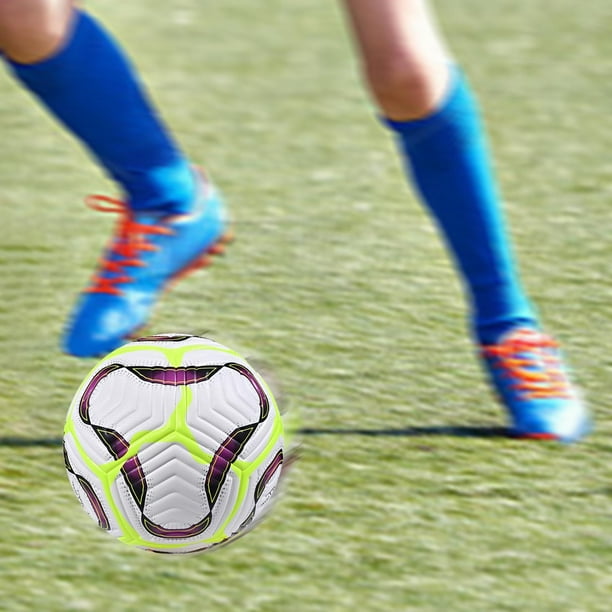 Balón de fútbol clásico para practicar fútbol, balón de entrenamiento, competición de fútbol para entusiastas de los juegos, regalo para actividades Sizer 5
