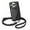 Black - Pebble grain, variant on Handmade Genuine Leather Crossbody Wallet Phone Case for Apple iPhone 15 Pro 6.1-Inch,with Strap and Flip Wallet Card Holder,Shockproof Durable Scratch Protective