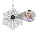 thumbnail image 1 of Custom Photo Snowflake Projection Pendant 2025, 1 of 5