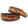 thumbnail image 2 of Small 13''- 17'' Dog Puppy Collar Genuine Cow Leather Padded Canine  6098, 2 of 2