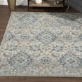 thumbnail image 3 of 10' X 13' Blue Oriental Distressed Area Rug, 3 of 5