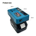 thumbnail image 5 of Intelligent lithium Battery Inverter 18-21V Dual USB Interface DC5V Power Supply 220V/Type-C Fit De*walt 20v battery, 5 of 8