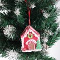 thumbnail image 1 of Hytrove 2Ud Ornaments Colgantes En Resina De Casa Navideña Para Decorar Árbol Y Pared, 1 of 7