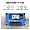 thumbnail image 5 of 30A-100A MPPT Solar Charge Controller 12V 24V Dual USB LCD Display Car Battery Panel Charger Regulator With Load ,Easy to Use, 5 of 7