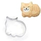 thumbnail image 5 of Injueey Molde de galletas con forma de gato, utensilios para decoración de tortas con Fondant de acero inoxidable, de azúcar, molde DIY 6.5*7 cm 10piezas, 5 of 6
