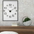thumbnail image 4 of Frameless DIY Wall Clock for Living Room, Large Mirror Clock for Home Office, Modern Acrylic Design, Easy to Install, Perfect for Bedrooms, Kitchens, and Coffee Shops, 4 of 6