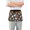 Cartoon Chicken and Leaf, variant on Cute Sheep Sit Server Apron with 3 Pockets Waterproof Waitress Waist Short Apron for Man Woman 12 Inches