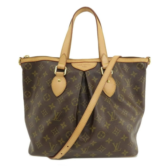 Pre-Owned Louis Vuitton M40145 Palermo PM Monogram Tote Bag Canvas Women's (Good)